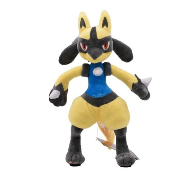 Pokémon Other - Pokémon Plush Shiny Lucario 30cm New Plush Soft Stuffed Anime Cartoon Toys